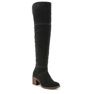 Lucky Brand Ramadan Suede Over the knee boots